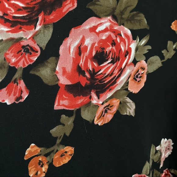 Lulu's Alive with Artistry Black Floral Dress - Picture 8 of 8